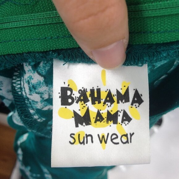 Bahama Mama Sun Wear Palm Tree Print Sun Dress - Picture 3 of 6